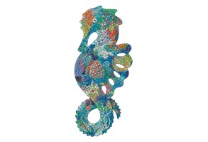 Арт пъзел морско конче - 2