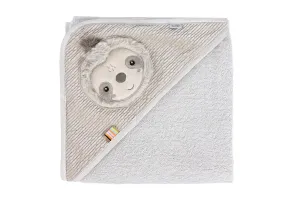 babyFEHN - Хавлия с качулка Ленивец Lazy, Crazy & Pink, 80x80 см