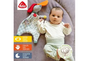 babyFEHN - Играчка за гушкане Куче FehnNATUR, 31 см - 4