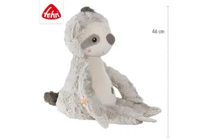 babyFEHN - Мека играчка за гушкане XL Ленивец Lazy, Crazy & Pink, 46 см - 3