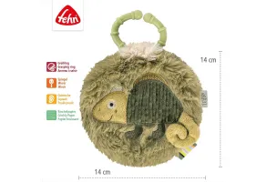 babyFEHN - Мека книжка Хамелеон Lazy, Crazy & Pink, 14x14 см - 4