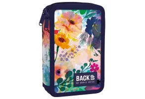 BACKUP 7 DW 10 Flowers несесер с 2 ципа, ПЪЛЕН