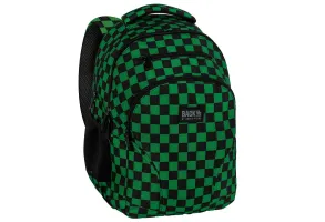 BACKUP 8 W 73 CHECKERBOARD GREEN ученическа раница