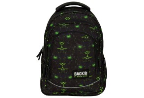 BackUP Monster Green ученическа раница 6 X 59