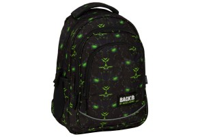 BackUP Monster Green ученическа раница 6 X 59 - 3