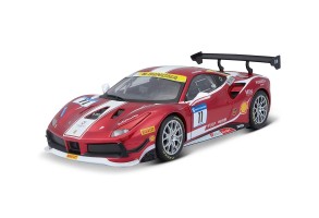 Bburago Ferrari - модел на кола 1:24 - Ferrari 488 Challenge, червено
