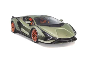 Bburago Plus - модел на кола 1:18 - Lamborghini Sian FKP 37 - 3
