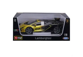 Bburago Plus - модел на кола 1:18 - Lamborghini Sian FKP 37 с преливащи цветове