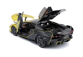 Bburago Plus - модел на кола 1:18 - Lamborghini Sian FKP 37 с преливащи цветове - 3