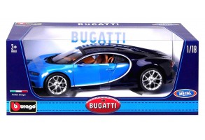 Bburago Plus - Модел на кола Bugatti Chiron 1/18 - 2