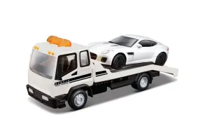 Bburago Street Fire - Пътна помощ Jaguar F-type 1/43