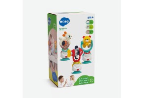 Бебешка активна играчка с вакуум, Зайче - 3