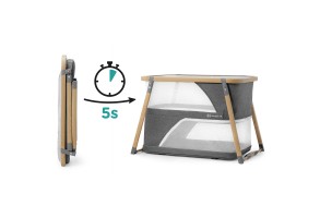 Бебешка кошара KinderKraft 4 в 1 Sofi, Сива - 2