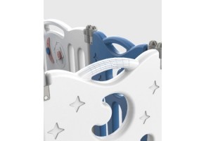 Бебешка ограда за безопасна игра Owl син цвят - 3