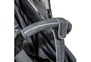 Бебешки количка Hauck Pacific 4 Shop N drive melange charcoal - 3