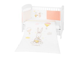 Бебешки спален комплект 2 части EU style 70/140 Rabbits in Love