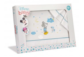Bебешки спален комплект 3 части, 40х80см, Disney Mickey, Limited Edition - 4