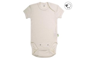 Бебешко боди от 100% мериносова вълна, Bio Baby - 2