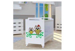 Бебешко креватче Bambino Casa Gufi - Цвят: Цветно - 3