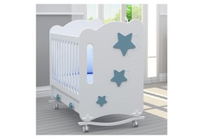 Бебешко креватче Bambino Casa Stelle