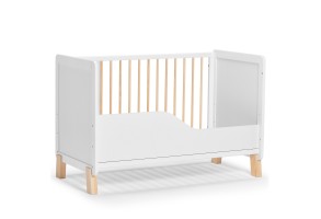 Бебешко креватче Kinderkraft NICO без матрак, Бяло - 5