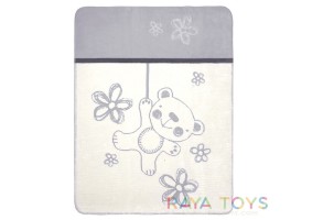 Бебешко одеало Teddy BabyMatex сиво 0201