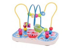 Дървена играчка лабиринт -  Море