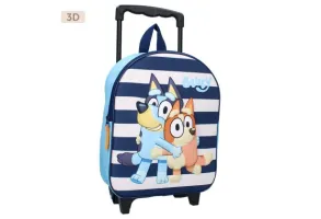 BLUEY Oh Happy Days 3D малка раница с колела - 2