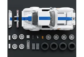 Brick Shop - Hot Wheels: Корвет, 918 елемента - 4