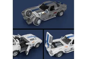 Brick Shop - Hot Wheels: Корвет, 918 елемента - 5
