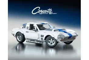 Brick Shop - Hot Wheels: Корвет, 918 елемента - 10