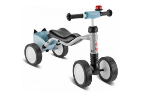 Четириколка за деца PUKY Wutsch Bundle, светло сива - 2