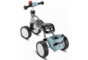 Четириколка за деца PUKY Wutsch Bundle, светло сива - 3