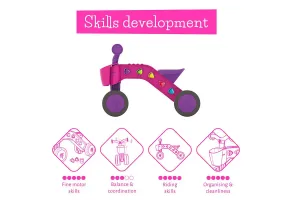 Четириколка Chillafish ItsiBitsi Blocks - FUCHSIA - 6