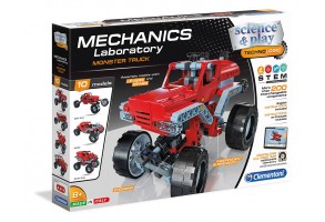 CLEMENTONI MECHANICS LABORATORY Конструктор 200 елемента КАМИОН MONSTER