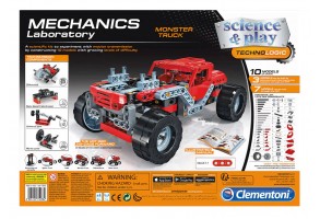 CLEMENTONI MECHANICS LABORATORY Конструктор 200 елемента КАМИОН MONSTER - 7