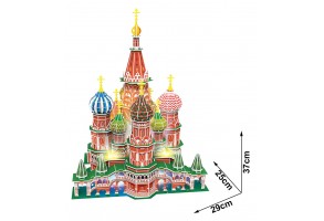 3D Пъзел ST.BASILS CATHEDRAL L519h - 3