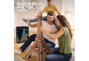 CubicFun Пъзел 3D Eiffel Tower 314ч. - 7