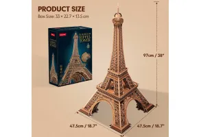 CubicFun Пъзел 3D Eiffel Tower 314ч. - 8