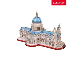CubicFun Пъзел 3D St.Pauls Cathedral 643ч. Разгъващ се - 3