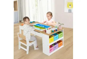 Детска арт масa 5в1, Costway - 4
