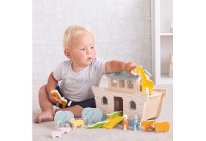Детска дървена играчка - Ноевият ковчег - 5