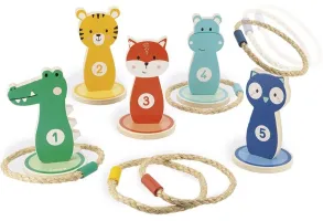 Детска игра Janod - Животни за нанизване - 3