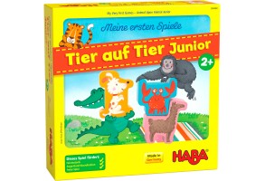 Детска игра ЖИВОТНО ВЪРХУ ЖИВОТНО за най-малките (2+ год.)