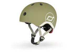 Детска каска Scoot & Ride, размер XXS-S - Цвят: Olive  - 14