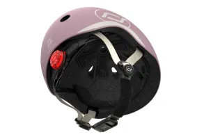 Детска каска Scoot & Ride, размер XXS-S, Цвят Wildberry, снимка 3 - 4