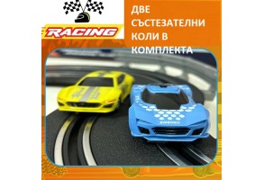 Детска писта Kronos с две коли и дистанционно 1:64 - 2