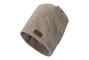Детска шапка с мека подплата в бежов меланж, Sterntaler - 2