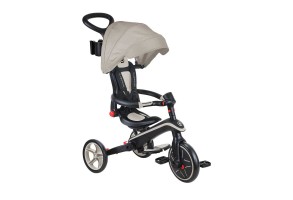 Детска триколка 4 в 1 GLOBBER EXPLORER TRIKE FOLDABLE, сгъваема, бежов цвят - 2