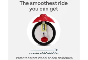 Детска триколка 4в1 smarTrike Breeze Plus, червена - 6